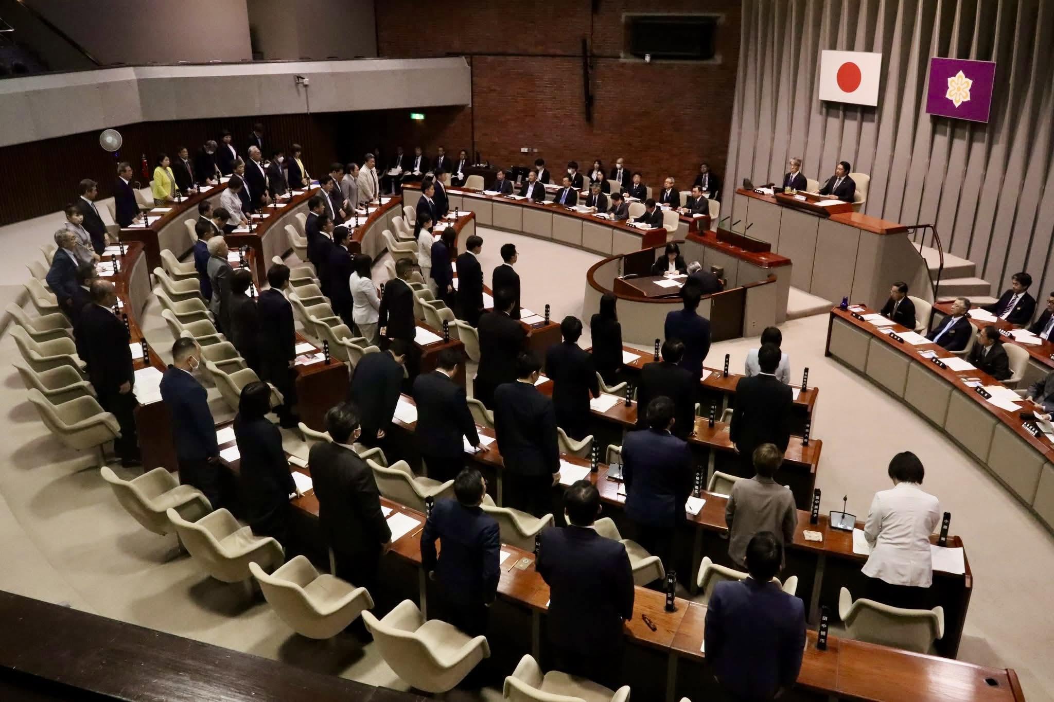 5月臨時会の様子